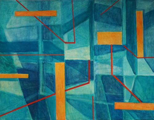 9.-marta-kawecka aquarium oil-on-canvas 140x180cm 2019